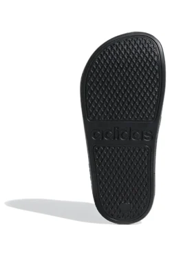 Adidas Adilette Aqua K – Schwarze Pantoletten mit goldenen Details
