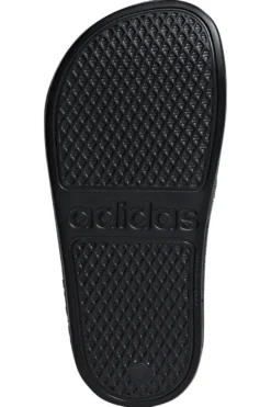 Adidas Adilette Aqua K Schwarze Gummipantoffeln
