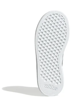 Adidas Grand Court 2 K – Weiße Sneakers mit silbernen Streifen
