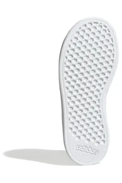 Adidas Grand Court 2 K Weiße Sneakers mit schwarzen Streifen