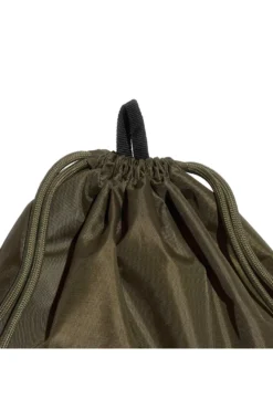 Adidas Linear Gymsack, grüner Turnbeutel mit Frontlogo