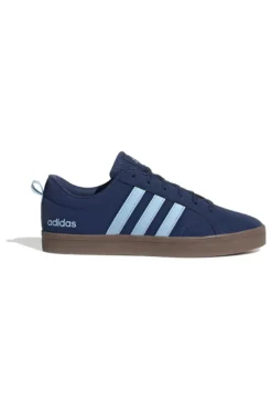 Adidas VS Pace 2 Navy Blue Skateboarding Sneakers with Light Blue Stripes
