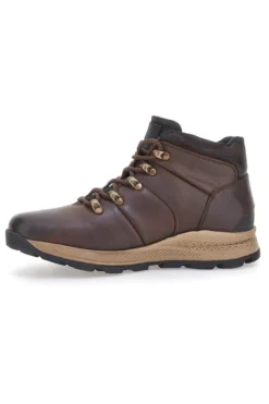 Andrea Bruni H505HECTOR Braune Trekkingstiefel mit zweifarbiger Sohle