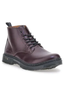 ANFIBI Bassi Burgundy Con Lacci Gas Bristol