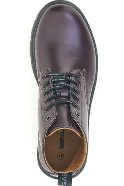ANFIBI Bassi Burgundy Con Lacci Gas Bristol