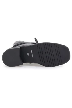 Anfibi Neri con Cerniera Pittarello Must Have 100 da Donna