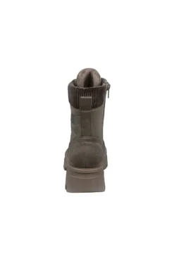 Bagatt D35ATS316469 warme Taupe-Reißverschlussstiefel mit Profilsohle