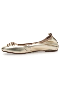 Ballerina platino in vera pelle Pittarello Look 818005