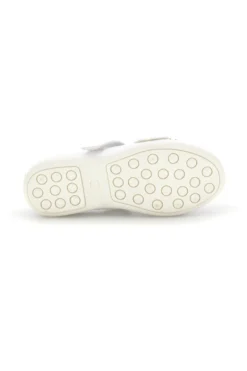 Ballerine Bianche con Applicazioni Floreali Energy E512