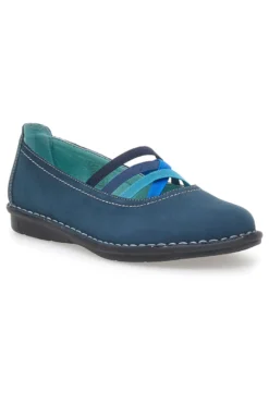 Ballerine Blu Con Elastici Prima Riga 19496FRUIT