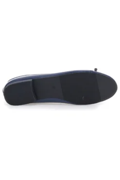 Ballerine blu con fiocco decorativo The First IDE1070