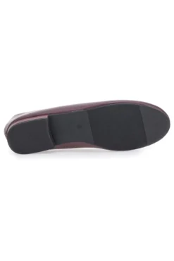 Ballerine bordeaux basic in materie sintetiche The First IDE173