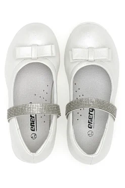 Ballerine con fiocco bianche ENERGY E707
