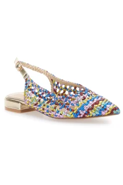 Ballerine Multicolor Con Trama Intrecciata First Lady P589