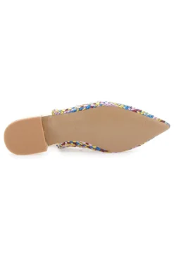 Ballerine Multicolor Con Trama Intrecciata First Lady P589