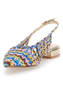 Ballerine Multicolor Con Trama Intrecciata First Lady P589