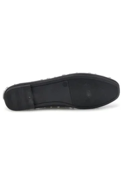 Ballerine nere con borchie First lady P676