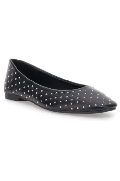 Ballerine nere con borchie The First IDEA13 da Donna