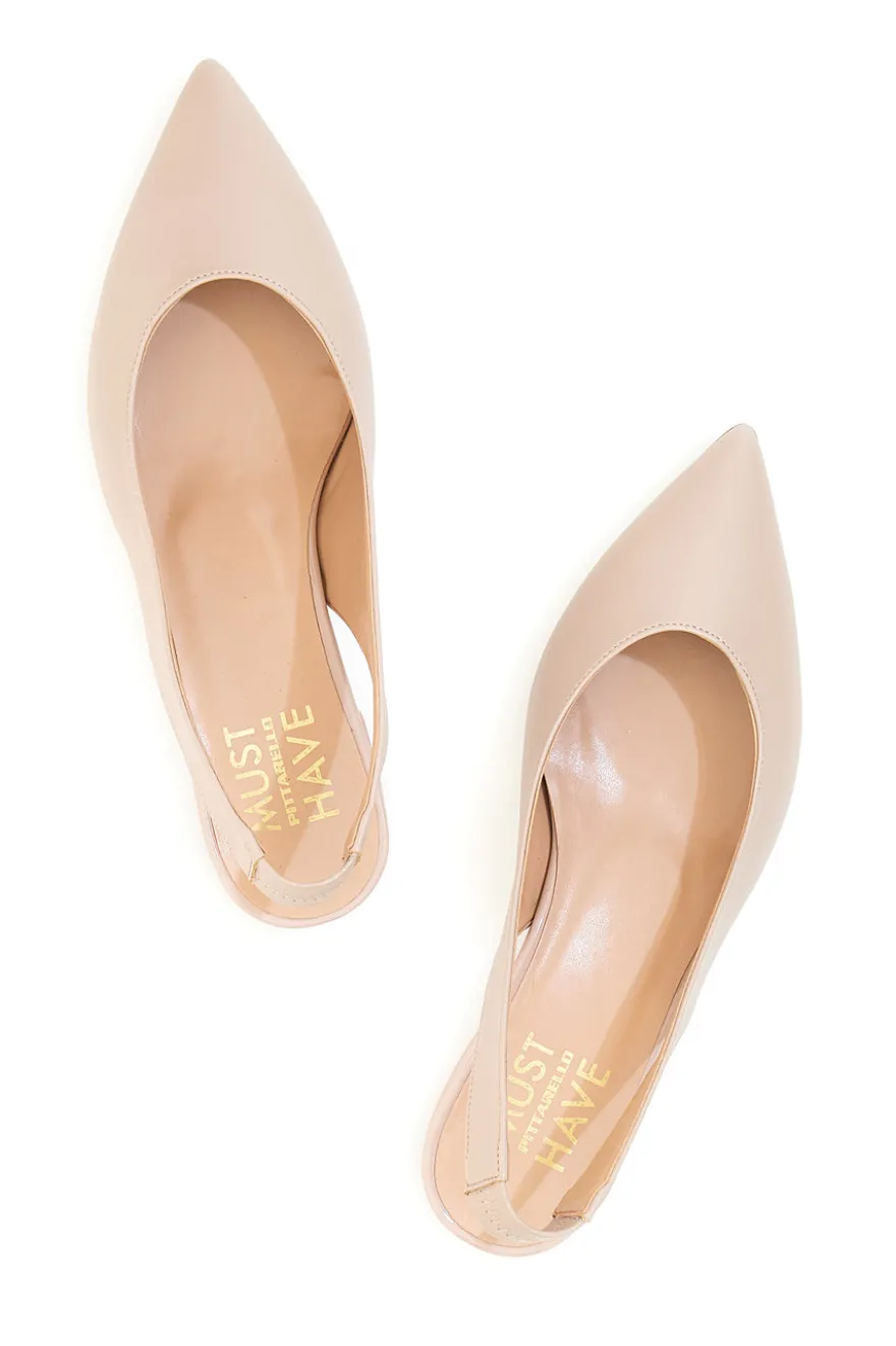 Ballerine Nude Slingback Pittarello Must Have 345404