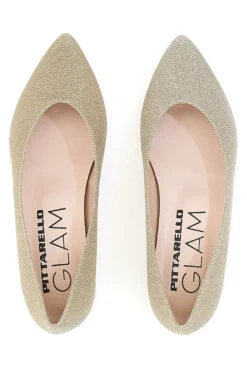 Ballerine Oro a Punta Pittarello Glam 3890