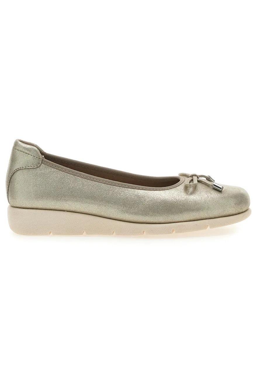 Ballerine Oro Con Glitter Prima Riga 15856APRIL