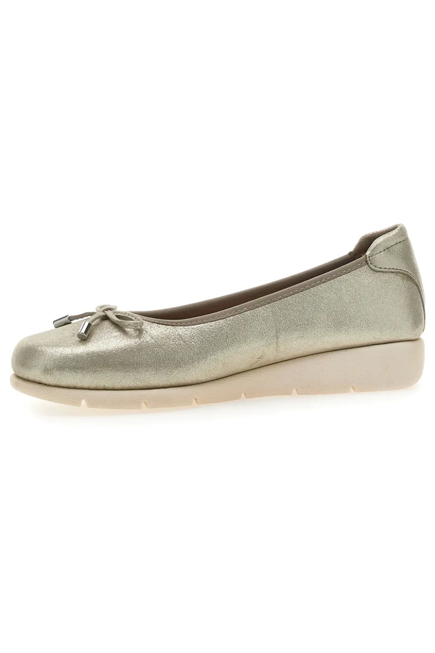 Ballerine Oro Con Glitter Prima Riga 15856APRIL