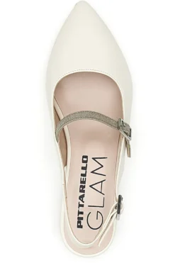 Ballerine Panna Slingback Pittarello Glam 3888