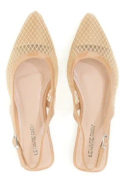 Ballerine slingback Beige Le Havre Paris XQJ52012