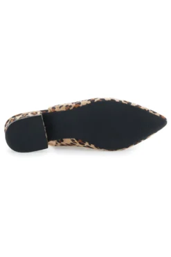 Ballerine Slingback Leopardate a Punta First Lady P553