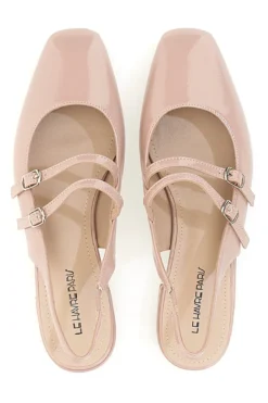 Ballerine Slingback Rosa Effetto Vernice con Cinturini LE HAVRE PARIS CMJ2405313
