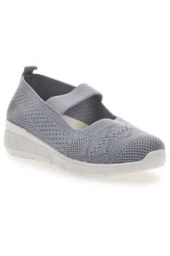 Ballerine Sportive Grigie con Cinturino Me & Me 090239