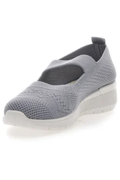 Ballerine Sportive Grigie con Cinturino Me & Me 090239