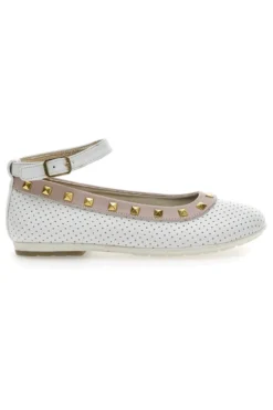 Ballerine Syssy 14512 Bianche e Beige