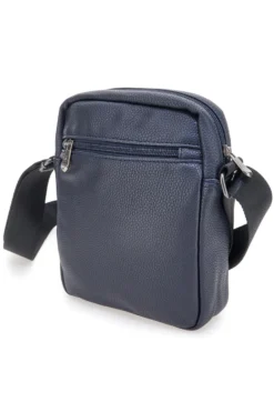 Basile BASILE BA520-1 Schultertasche in Hammerschlagoptik, blau