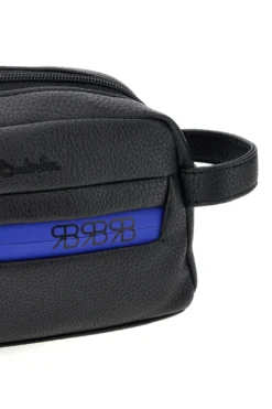 Beauty Case Nero con Dettaglio Blu Renato Balestra 62140/XS/SRBU6