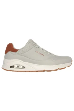 Beigefarbene Skechers Uno Suited On Air-Sneaker