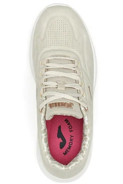 Beige Sneaker mit Schnürsenkeln JOMA N-400 Lady 2425