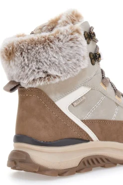 Beige Stiefeletten mit warmem Innenfutter und rutschfester Sohle Relife 24802B08R