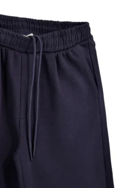 Bermuda blu tessuto in morbida maglia piqué con coulisse Pittarello Tierra pt-m-t-9076