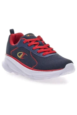 Blaue und rote Turnschuhe mit sportlicher Sohle Champion Hro Jb Gs Low Cut