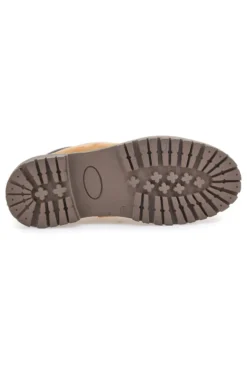 Boardman 11114509 Ockerfarbene Stiefeletten mit gepolstertem Kragen