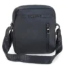 Borsa a tracolla nera con zip frontale Biagiotti MOI LB25W-464/1/TRAC