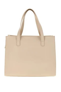 Borsa beige con tracolla rimovibile Lancetti MOI LL26S-106-1