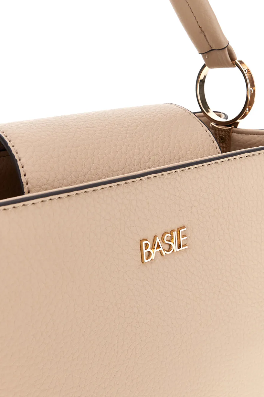 Borsa beige con tracolla rimovibile Basile CLASS BA1272DOLL
