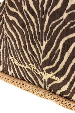 Borsa mare beige con fantasia Renato balestra 62140/ZAN2