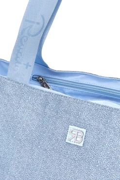 Borsa mare celeste con zip Renato Balestra 61099/MIAB3