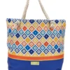Borsa mare con pochette fantasia multicolore Juice Ischia 0169