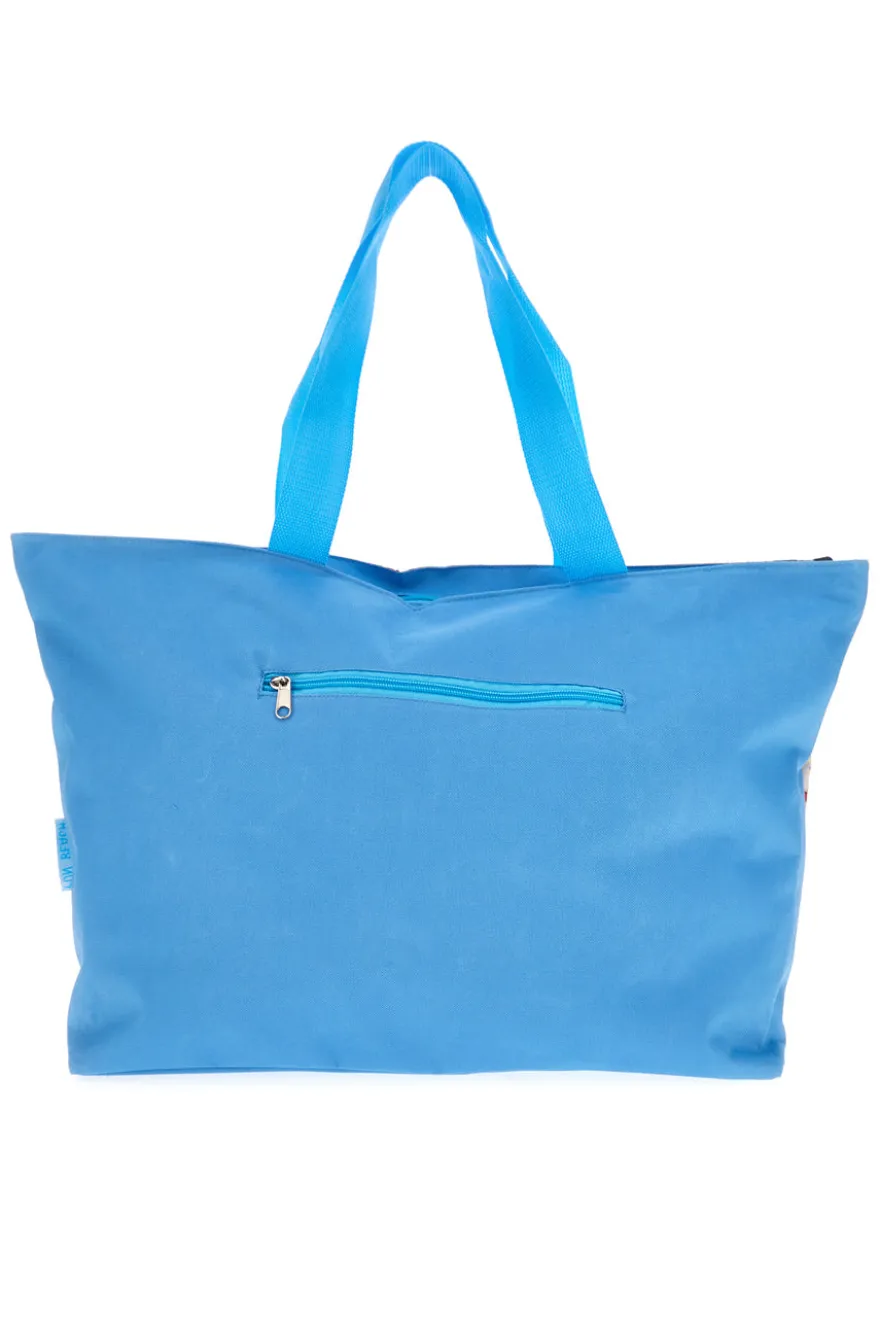 Borsa Mare Multicolor Con Animali Fun Beach 21R02