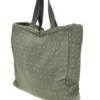 Borsa mare verde fantasia trasformabile in zaino Naj-oleari 61988/MIAP2
