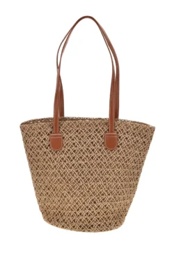 Borsa naturale intrecciata Selun 261002/E